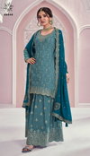 Rangrasiya By Vinay Kuleesh Chinon Wedding Wear Salwar Kameez Wholesale Online
